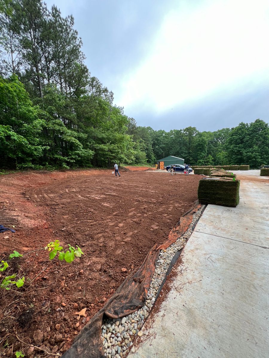 Natural Stone Hardscape for Southern Roots Services in Carrollton, GA