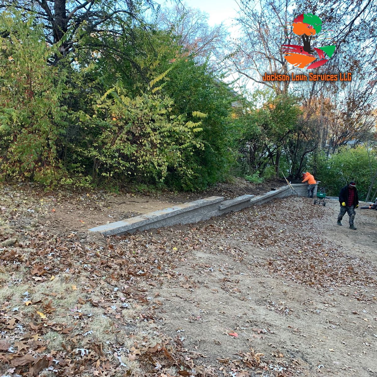 Retaining Walls for Jackson Lawn Services LLC in St Louis, MO