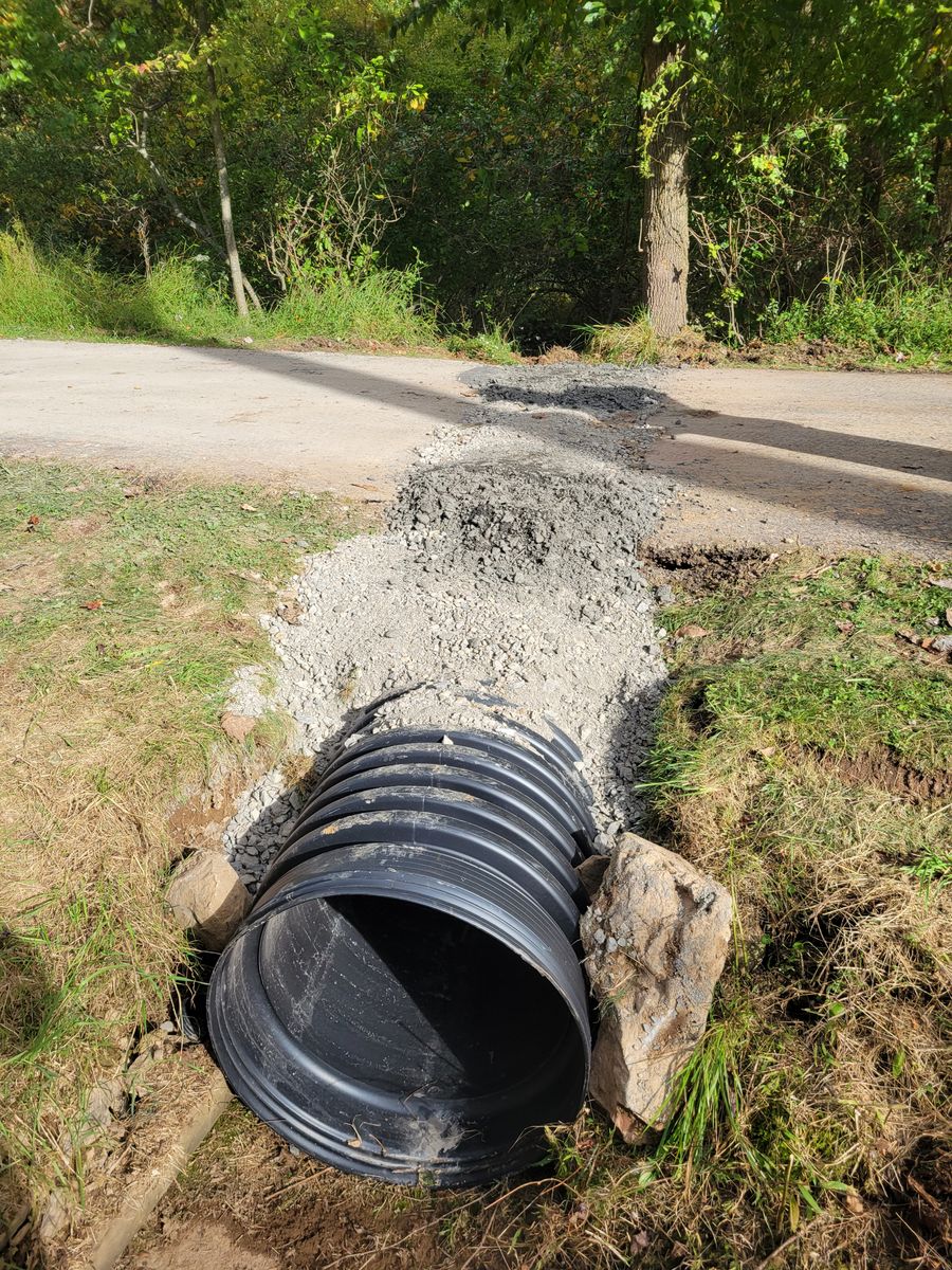 Water Runoff Control and Drainage for Down Home Landscaping in Stillwater, PA