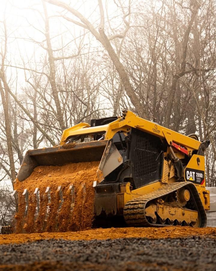 Property Grading for Collins Constructors in Fyffe, AL