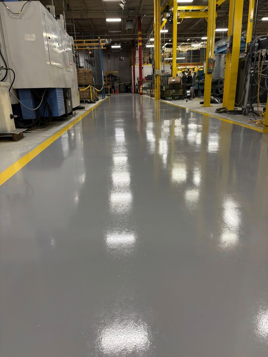 Concrete Polishing for Yellow Brick Road in Cookeville, TN