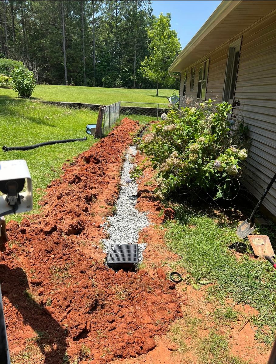 Drainage for Outdoor Creations O&S LLC in Smith Station, AL