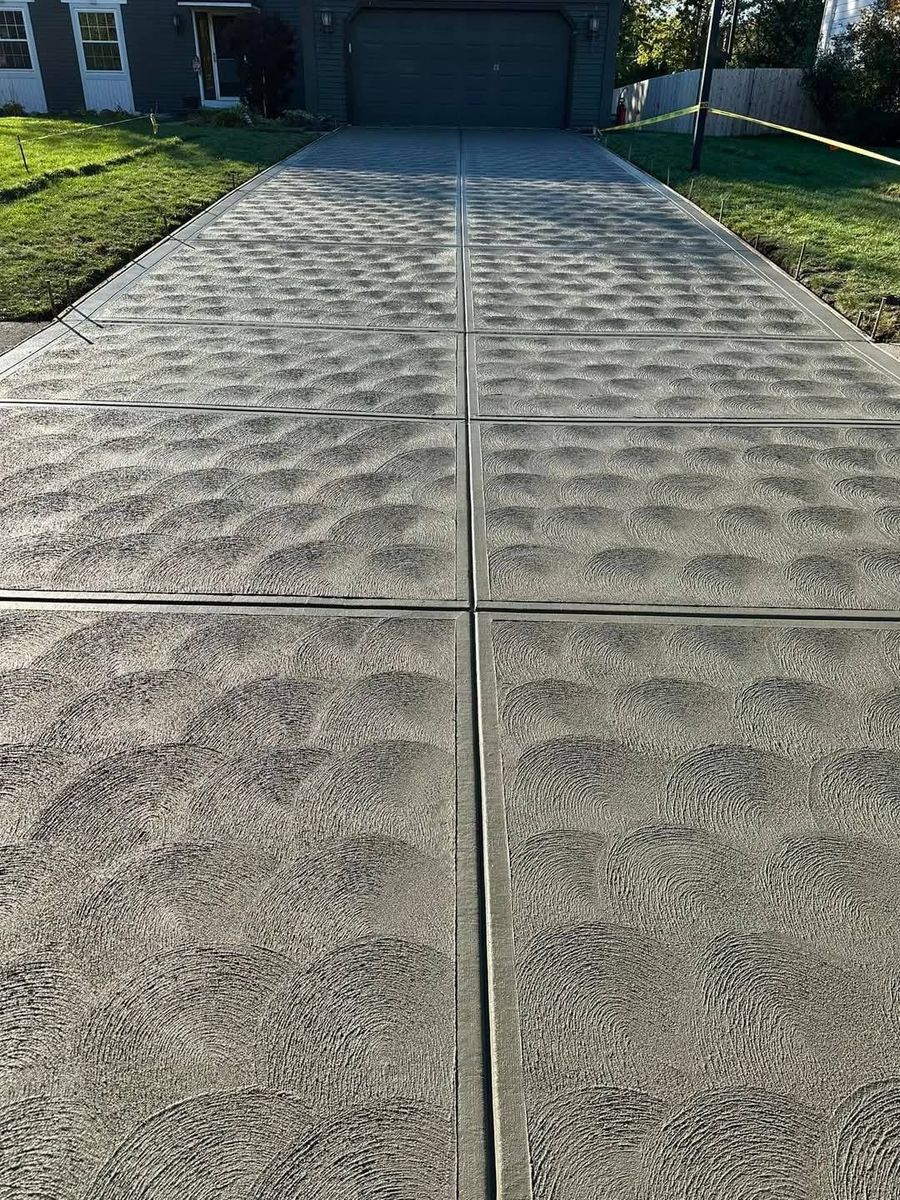Concrete Driveway Installation for Creative Remodeling & Plus in Lilburn, GA