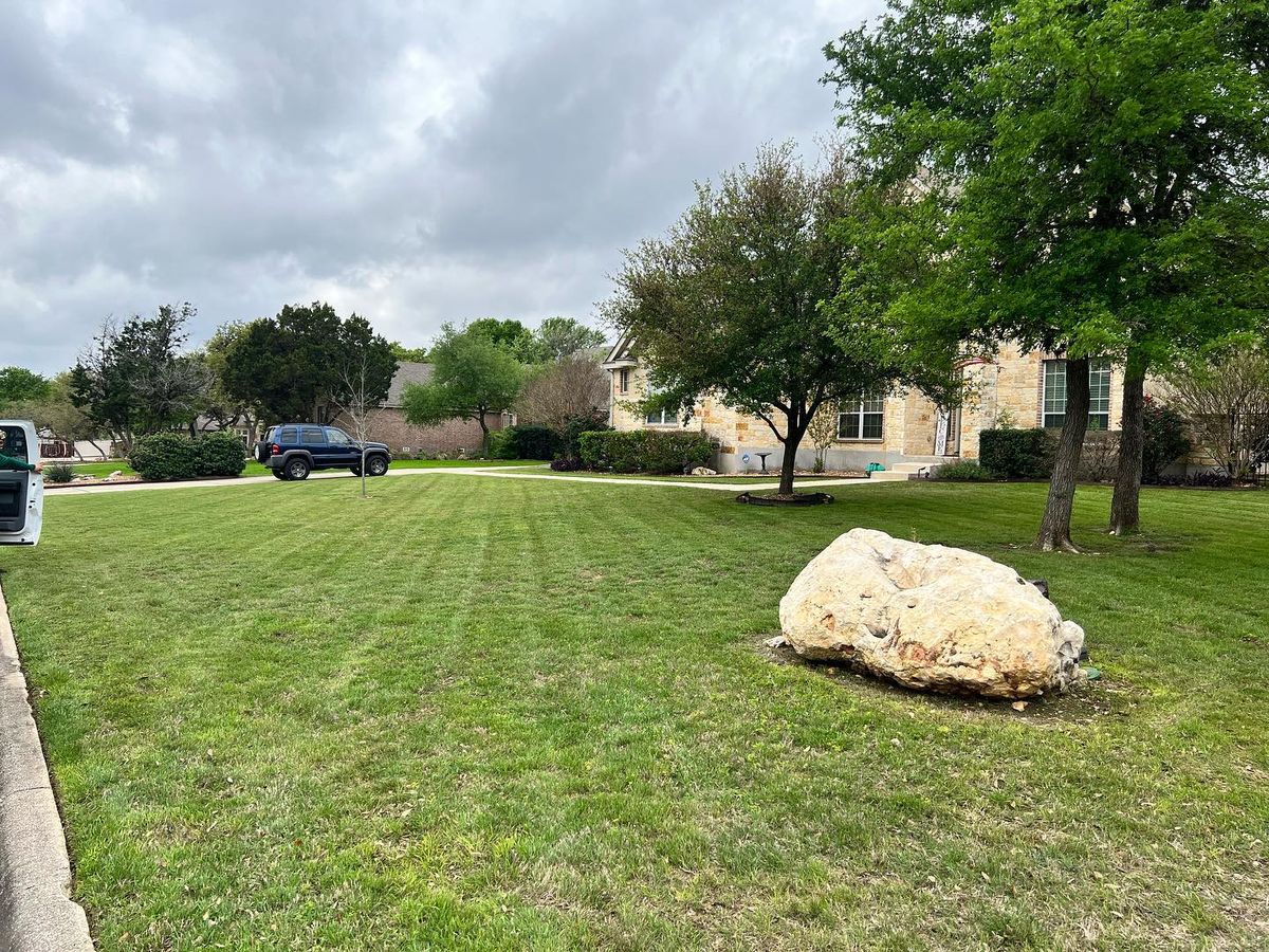 Natural Stone Hardscape for CS LawnCare  in San Antonio,  TX