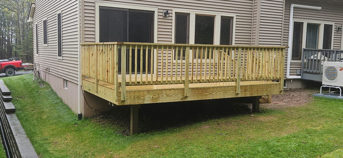 Deck & Patio Installation for Kalthoff Home Improvement in Parksville, NY