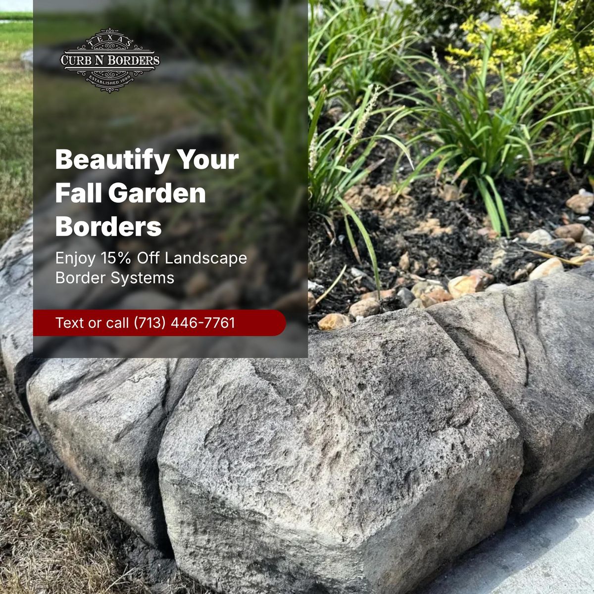 Landscaping for Texas Curb N Borders in Houston, TX