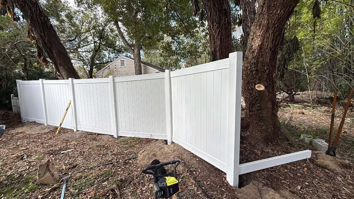 Vinyl Fencing for Nettles Fence in Lake County, FL