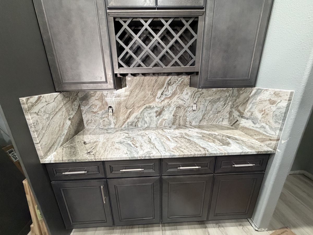 Natural Stone Countertop Installation for Supreme Stone in Ocala, FL