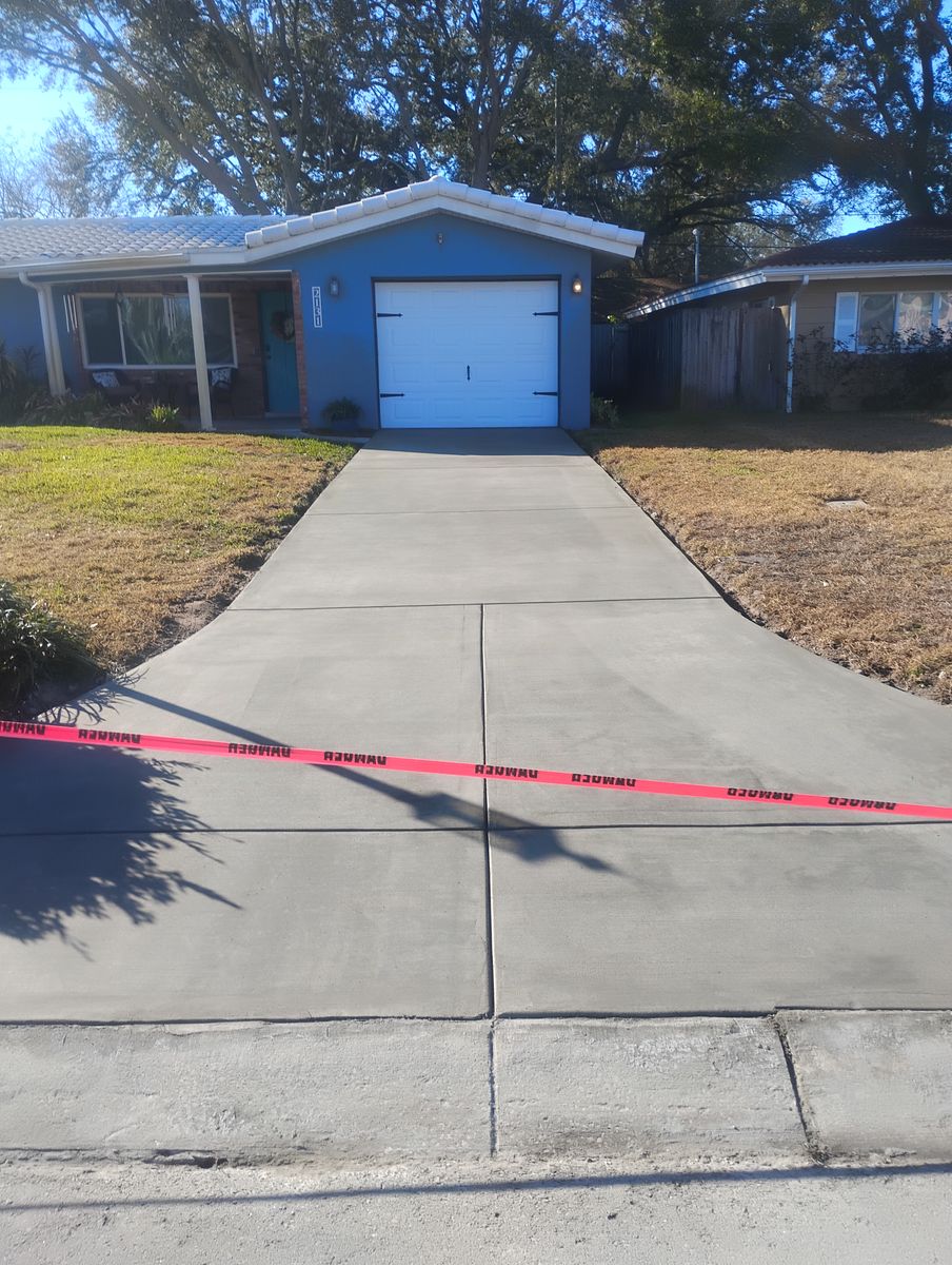 Driveway Construction for Troiano Concrete & Masonry in Clearwater, FL