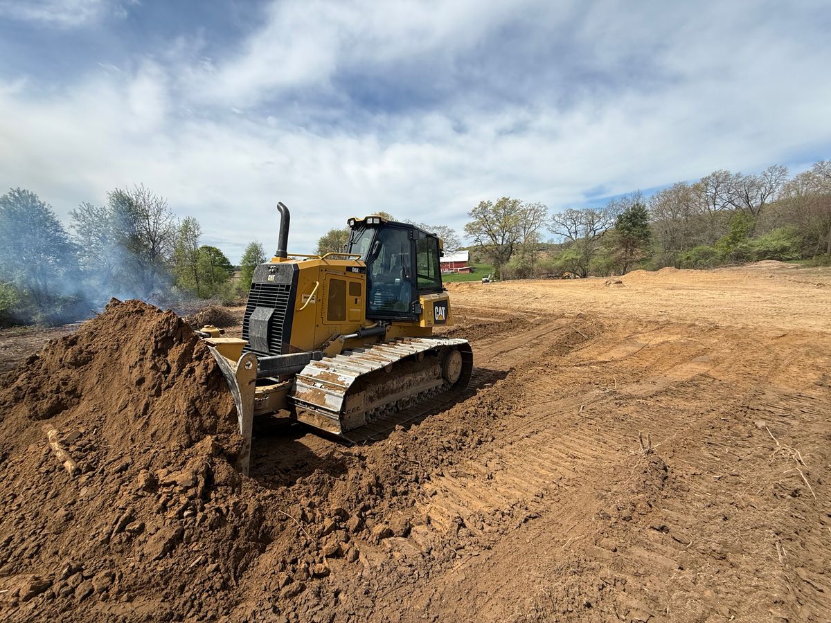 Land Grading for Palmer Property Services in Middleville, MI