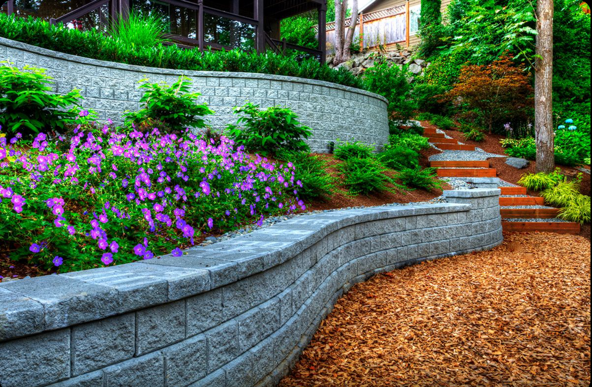 Retaining Walls for Wade Drainage Solutions in Atlanta, GA