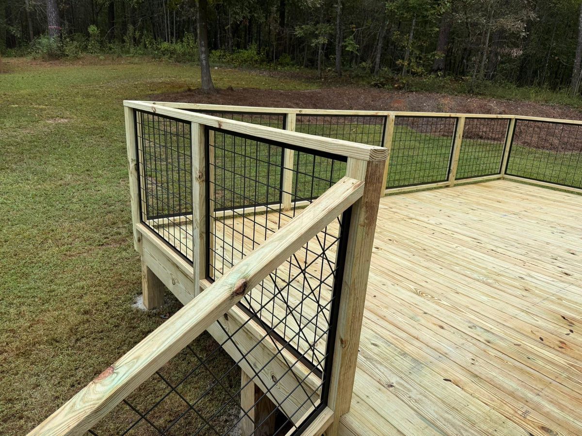 Deck & Patio Installation for Keith Construction in Covington, GA