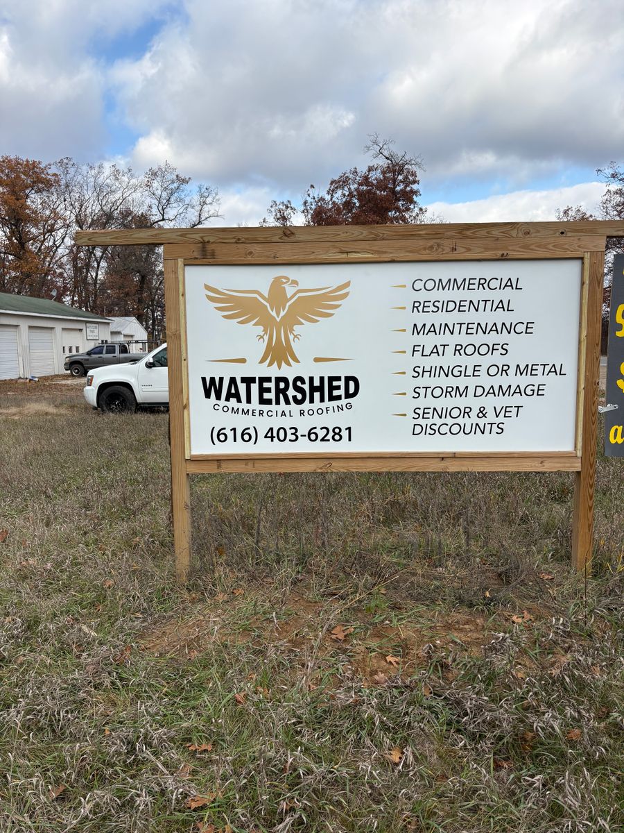 Commercial Building maintenance agreements. for Watershed Commercial Roofing L.L.C in Hesperia, MI