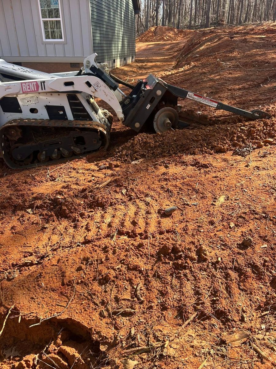 Land Grading for 1UP Services LLC in Starr, SC