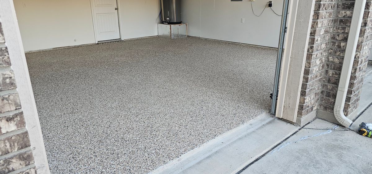 Concrete Grinding for Epoxy Garage Solutions in Dallas, TX