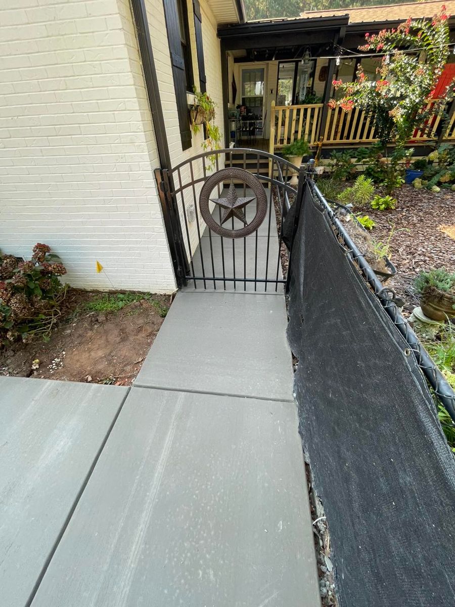 Driveway Construction for Wenkel Concrete, LLC in Sherrills Ford, NC