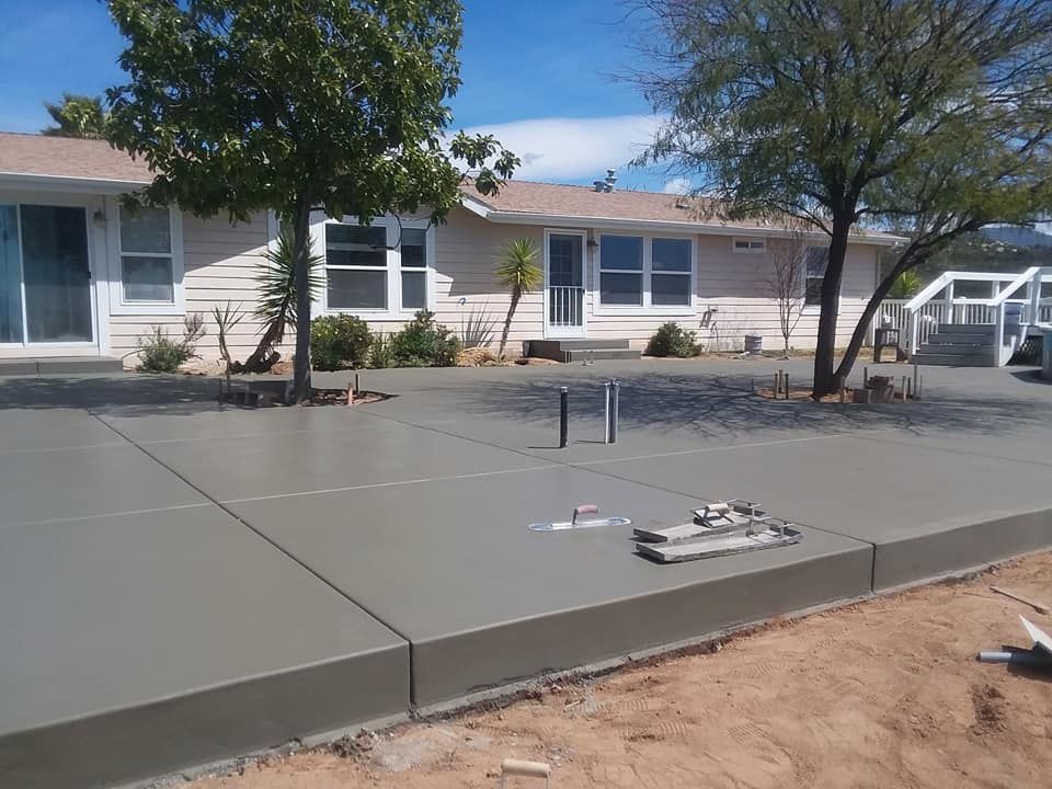 Concrete Slab Construction for David Cordrey Concrete Construction in Hemet, CA