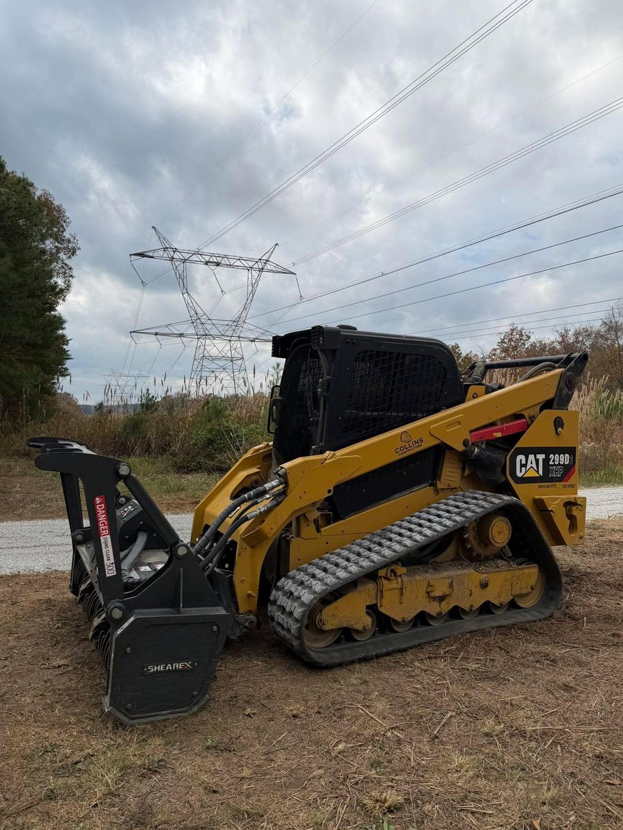 Excavation for Collins Constructors in Fyffe, AL