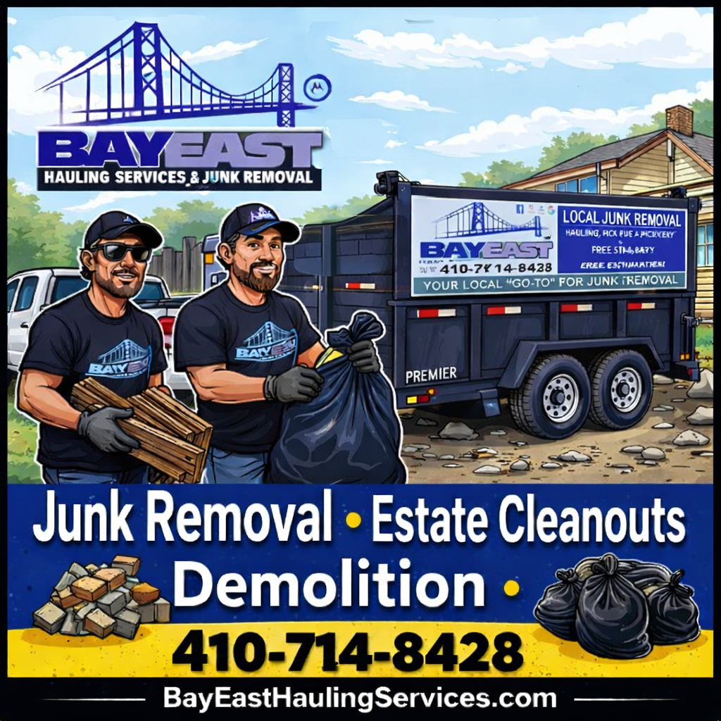 Junk Removal for Bay East Hauling Services & Junk Removal in Grasonville, MD