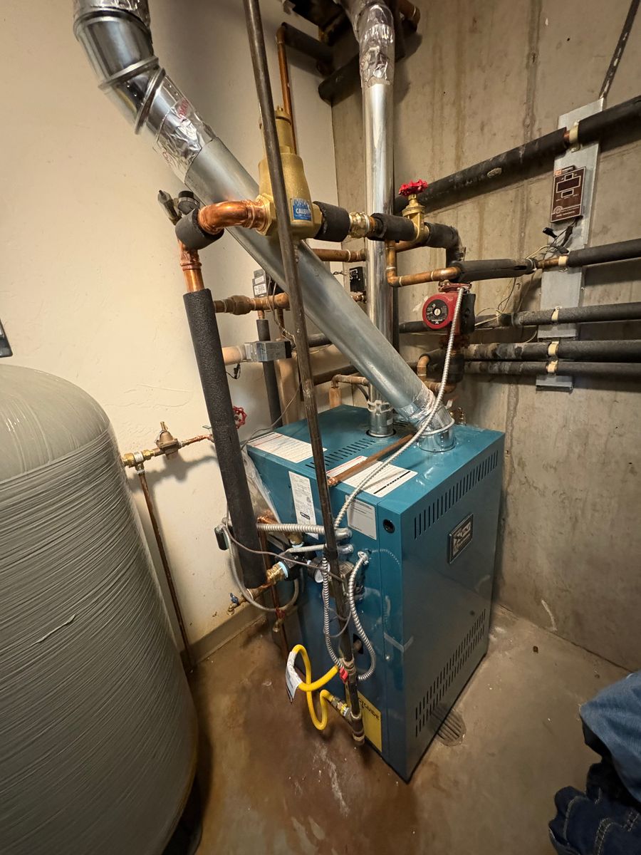 Boiler Install for DCB Support Services in Rifle, CO