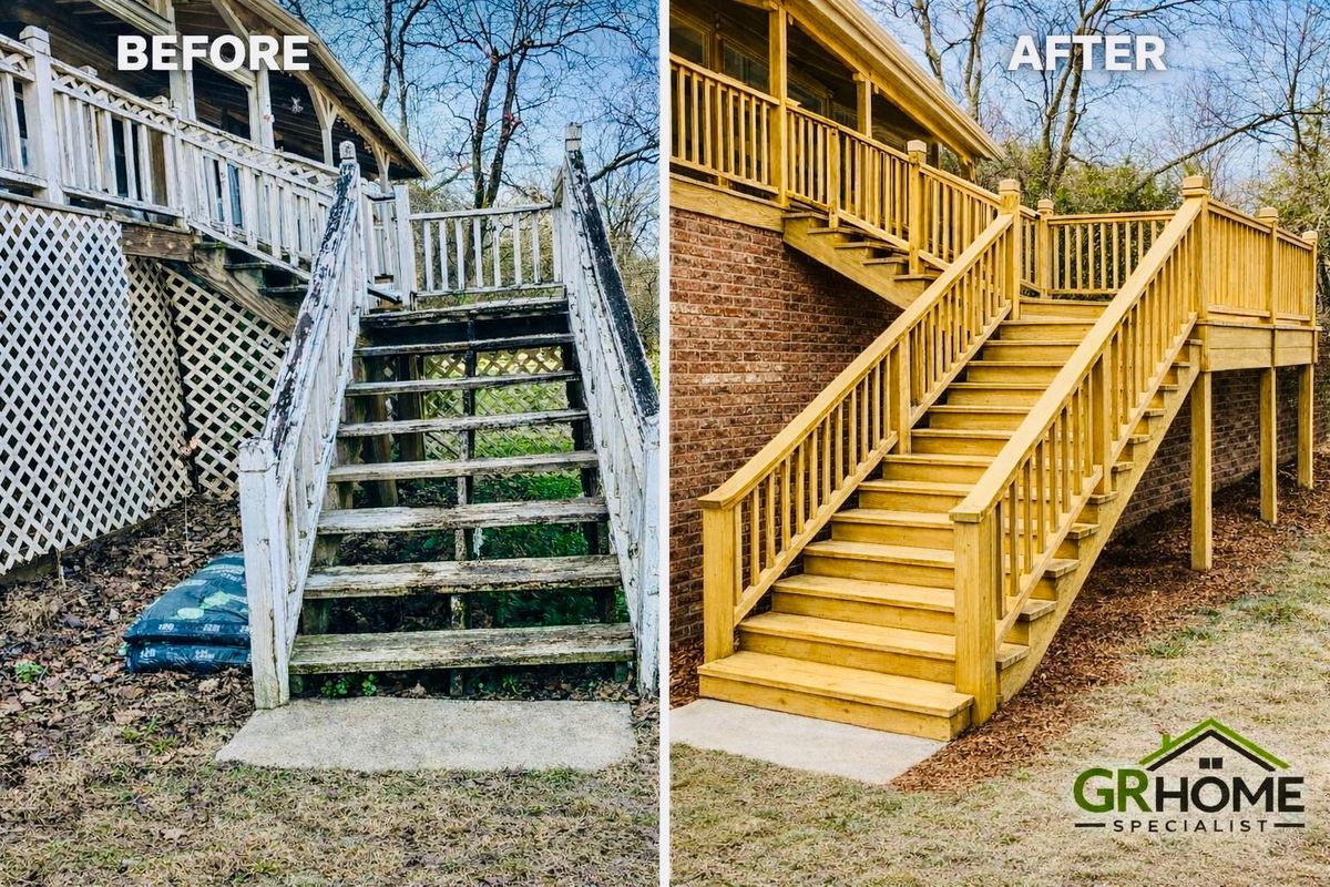 Deck & Patio Installation for GR Home Specialist, LLC in Antioch, TN