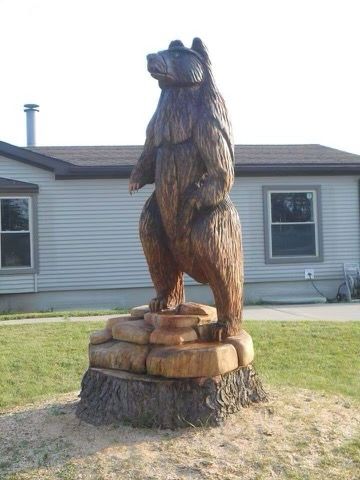 Custom Wood Carvings for Terra Steel Creations in Independence, KY