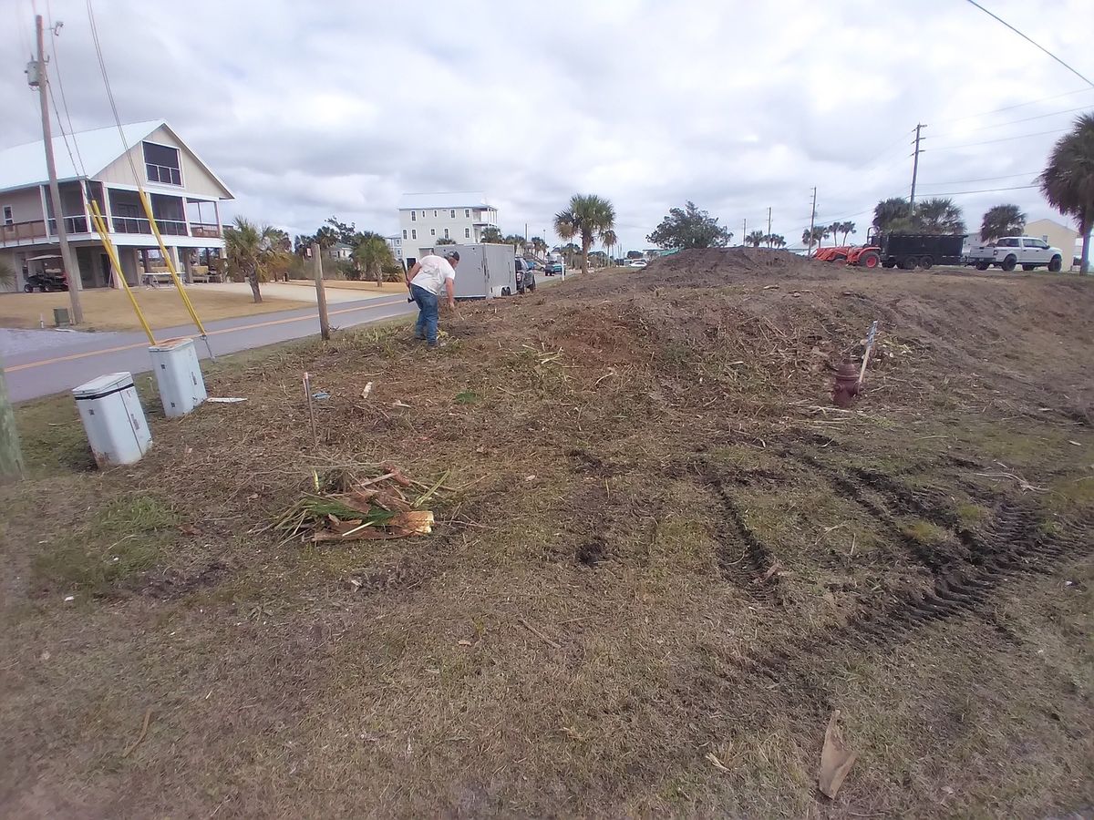 Site Cleanup and Preparation for Landrum’s Lawn & Tractor Services in Blountstown, FL