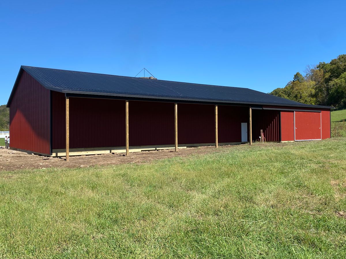 Pole Barn Construction for Elite Amish Roofing in Jackson, OH