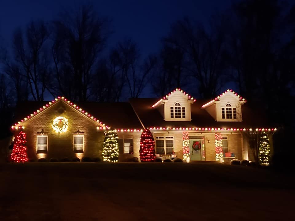 Christmas Light Installation for Window Warriors in Narraganset, RI