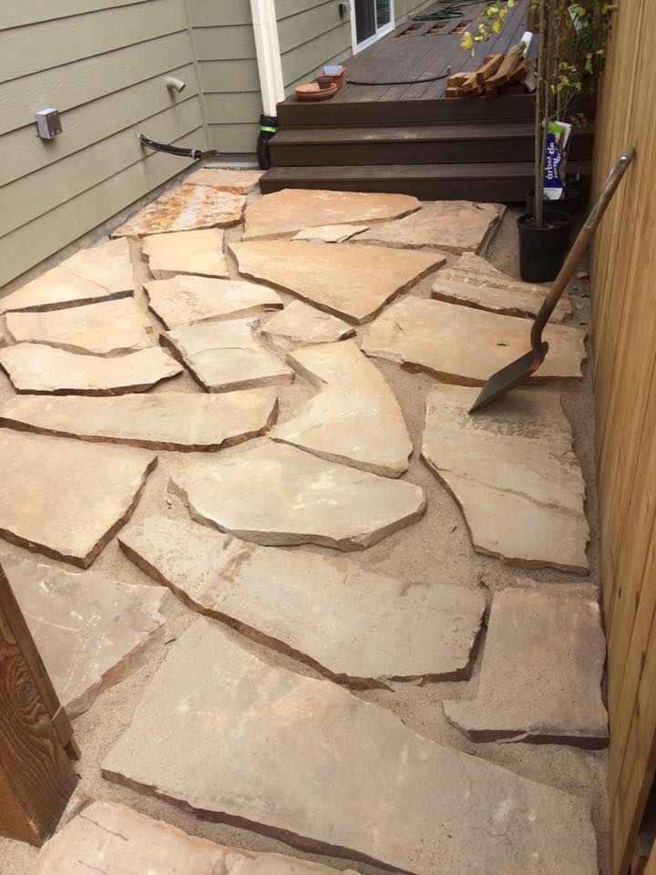 Stamped Concrete Installation for Midwest Quality Concrete in Pueblo, CO