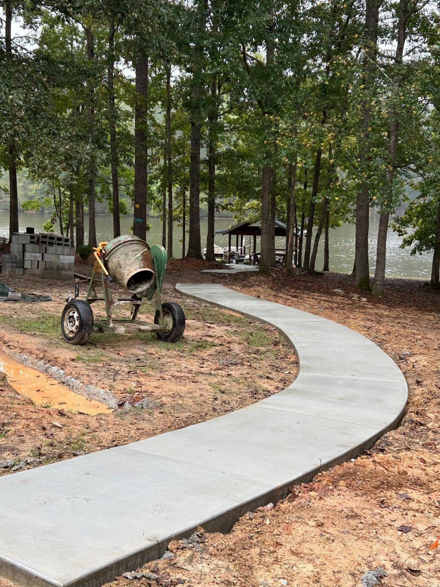 Concrete Slab Construction for Big League Concrete and Grading in Batesburg-Leesville, SC