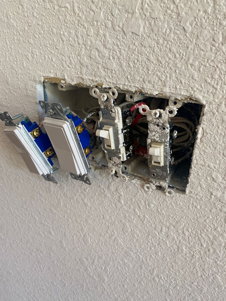 Electrical Work for Cornerstone Home Solutions LLC in Edmond, OK