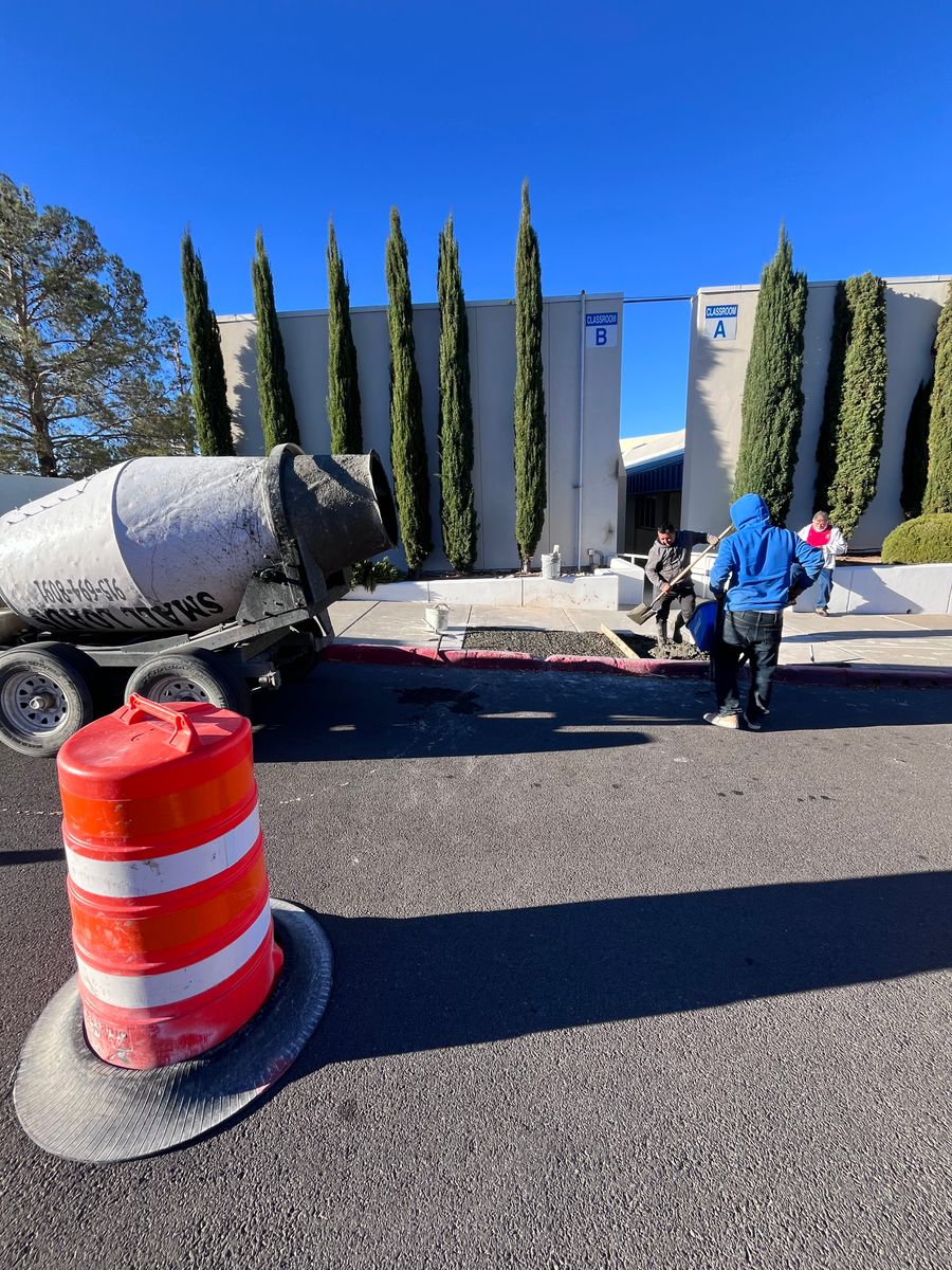 Concrete for JEC Enterprises Inc in El Paso, TX
