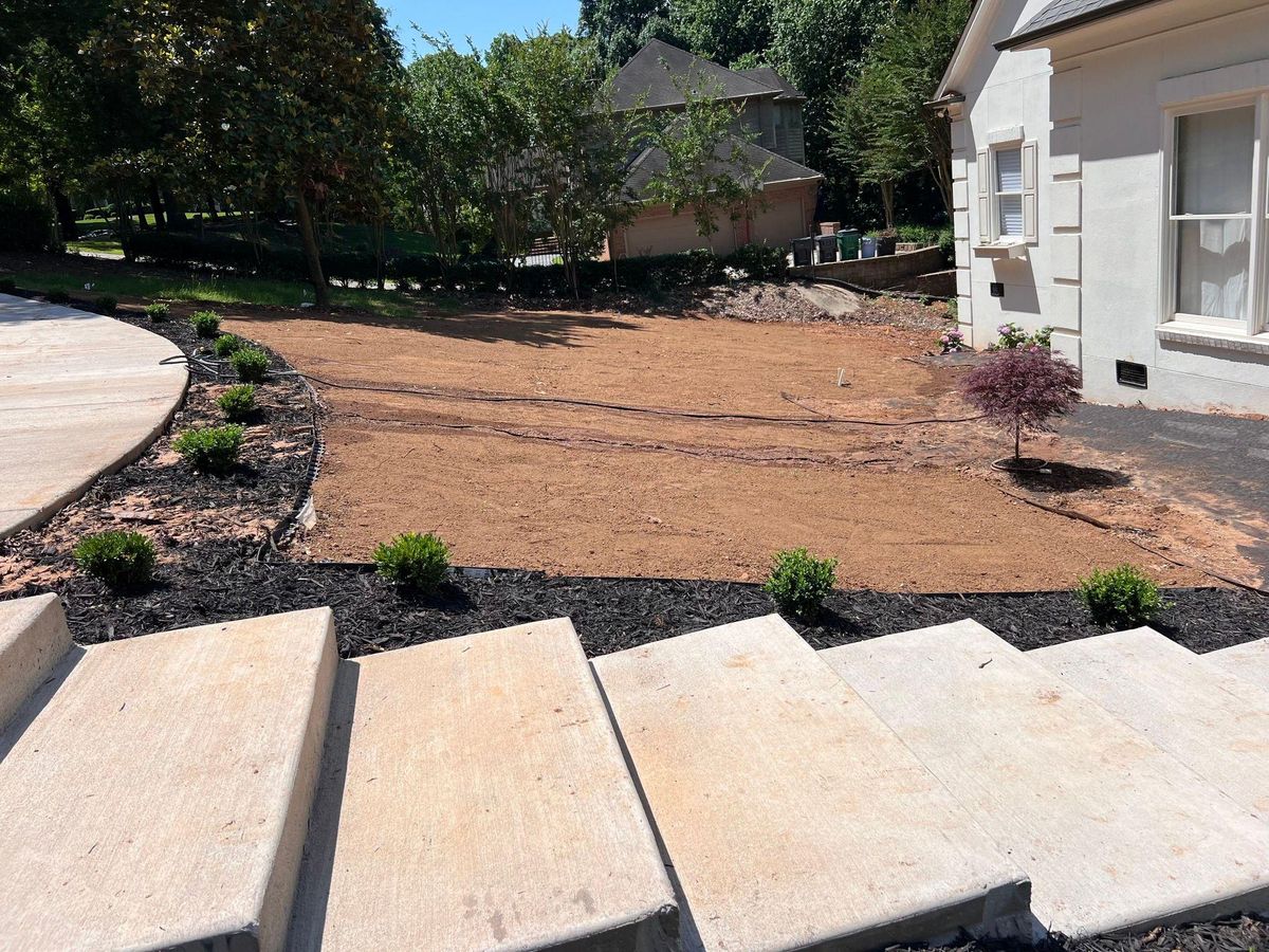 Landscape Installation for Cisco Kid Landscaping Inc. in Lincolnton, NC