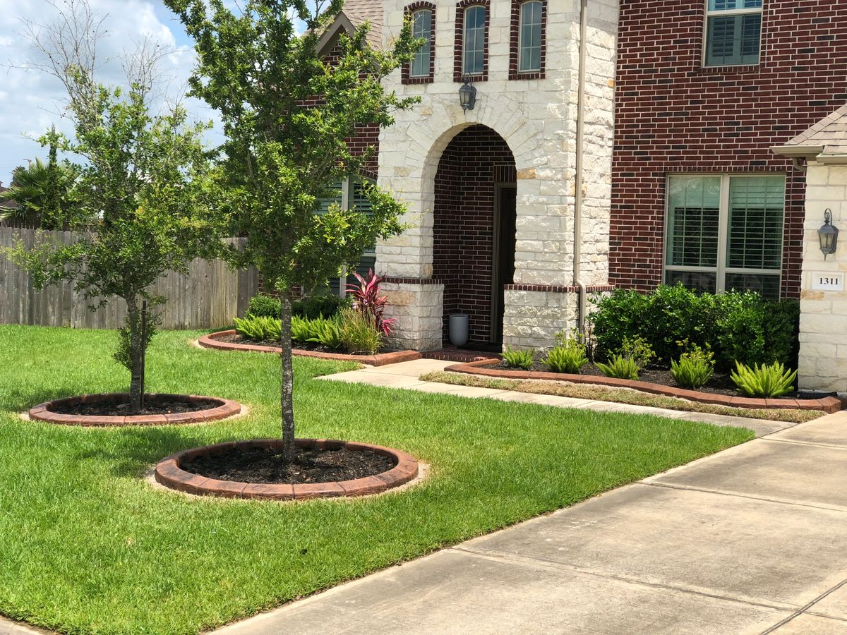 Landscaping for Texas Curb N Borders in Houston, TX