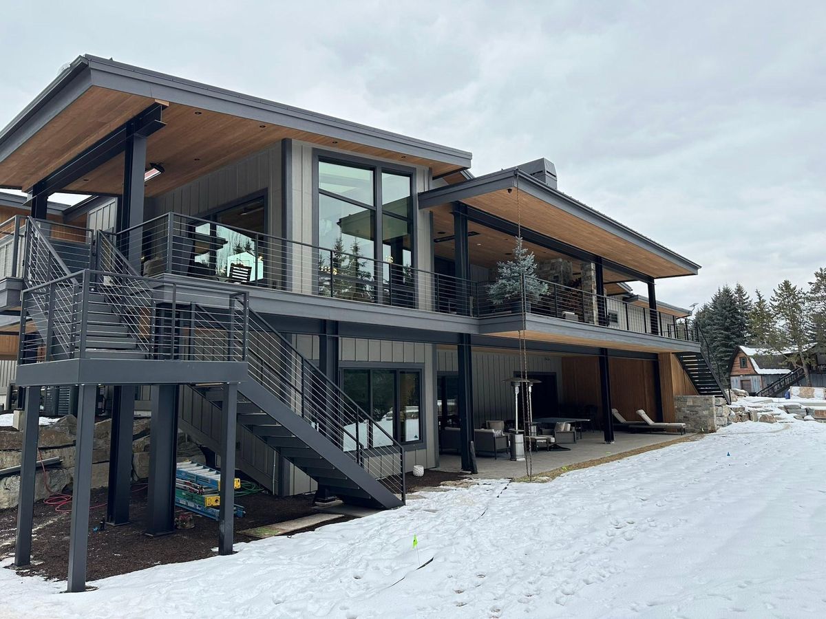 Commercial New Construction for Next Level Exteriors LLC in Columbia Falls, MT