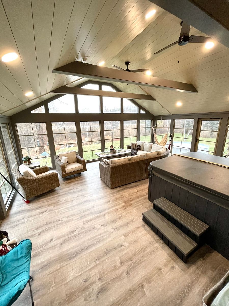 Sun Rooms for Tru Frame Outdoor Structures in Menasha, WI