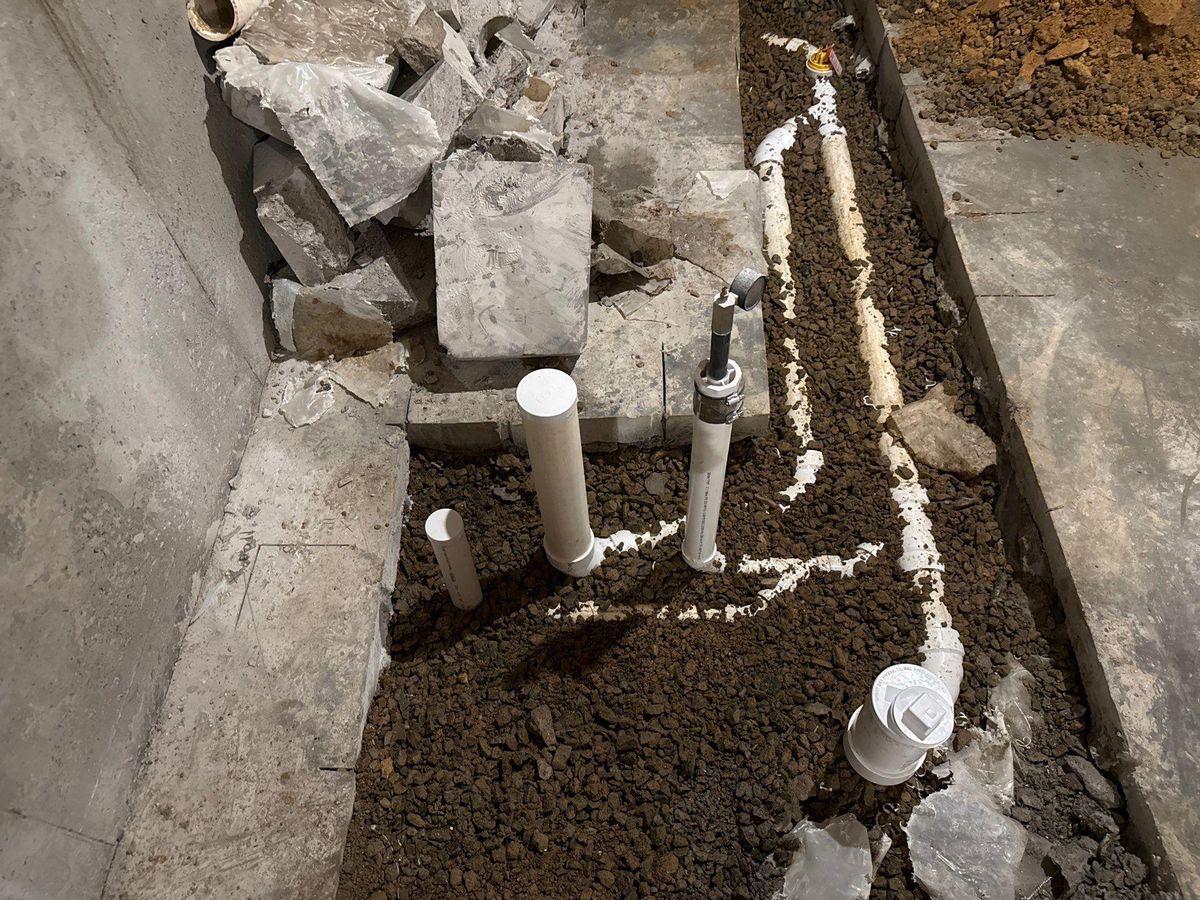 Main Waterline Instillation and Repair for Brooky Plumbing in Hendersonville, NC