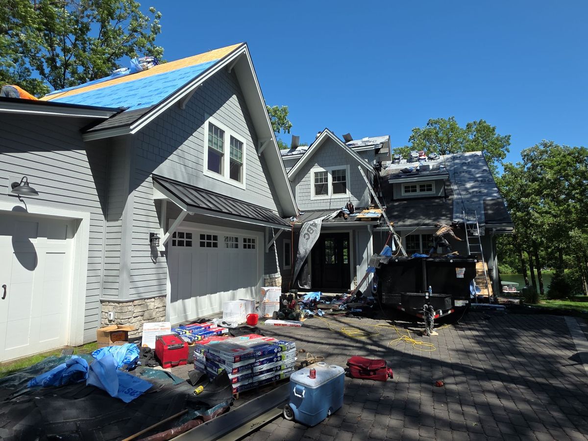 Metal Roofing Installation for Patriot Roofing Plus LLC in Pequot Lakes, MN