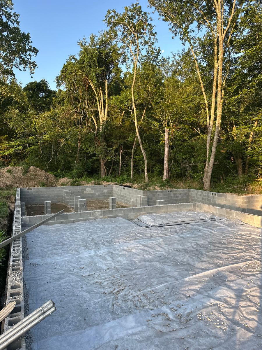 Concrete Slab Construction for Prestige Concrete in Nashville, TN