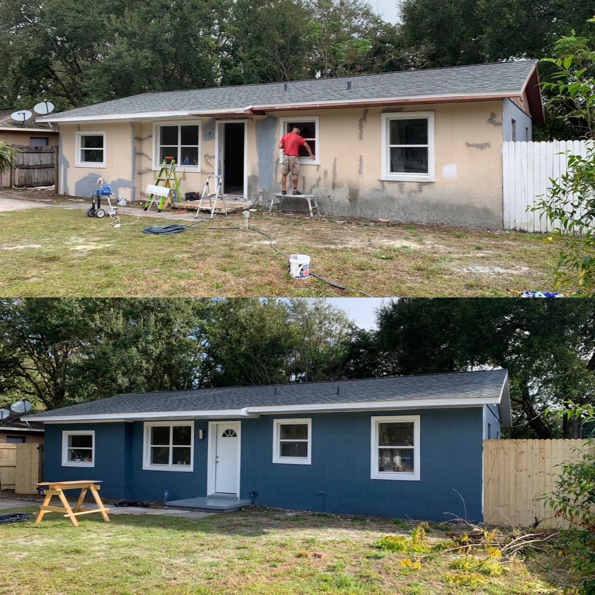 Exterior Painting for KCC Painting, Inc. in Daytona Beach, FL