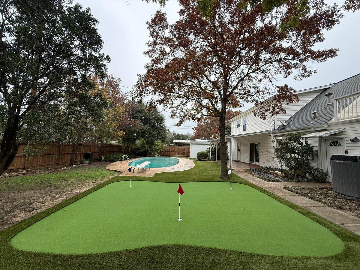 Turf Installation for Creative Edge Co. in San Antonio, TX