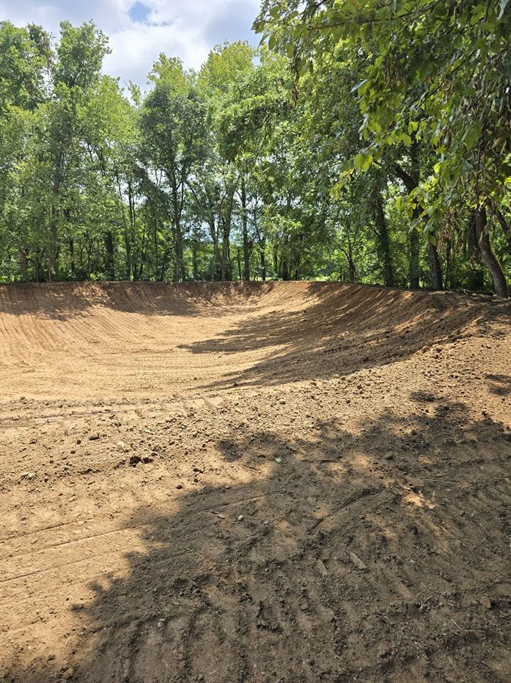 Pond Construction for S & K Excavation LLC in Bonne Terre, MO