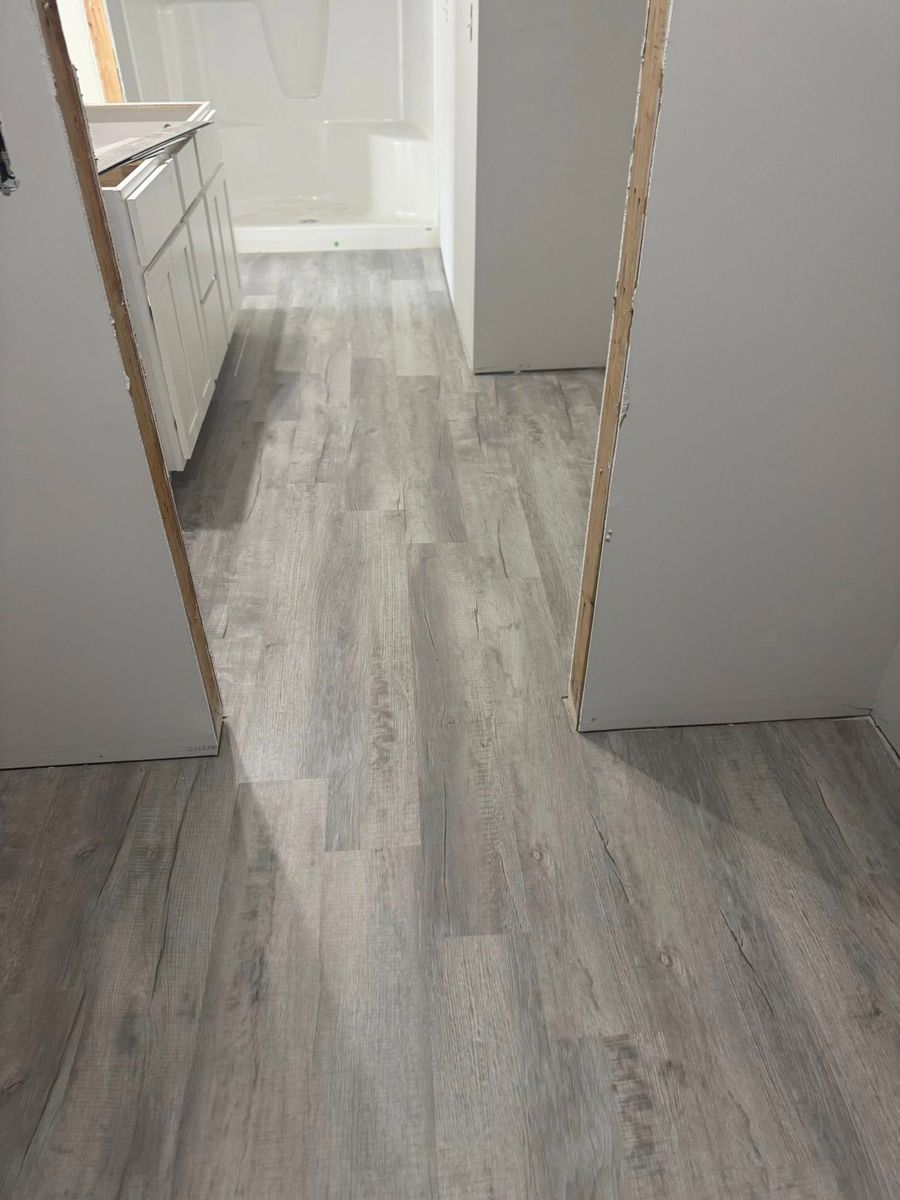 Flooring for Risner Construction in De Motte, IN