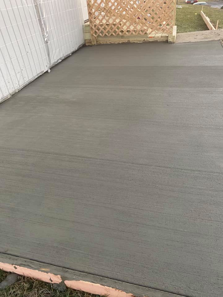 Concrete Slab Construction for Hop-2-It in Topeka, KS