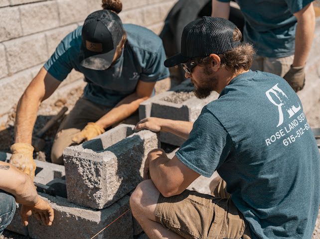 Hardscaping for Rose Land Services in Pegram, TN