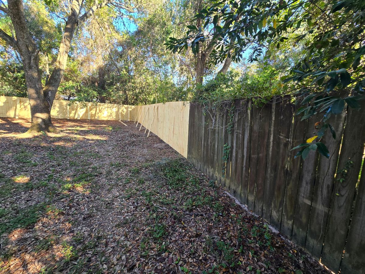 Fence Repair for Phillips Fencing Solutions in Pensacola, FL