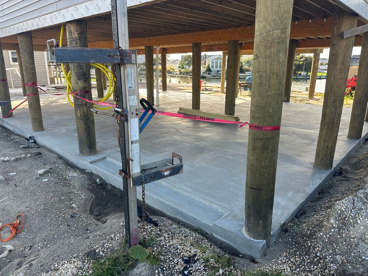 Concrete Driveway Installation for DiDaniele Masonry in Tuckerton, NJ