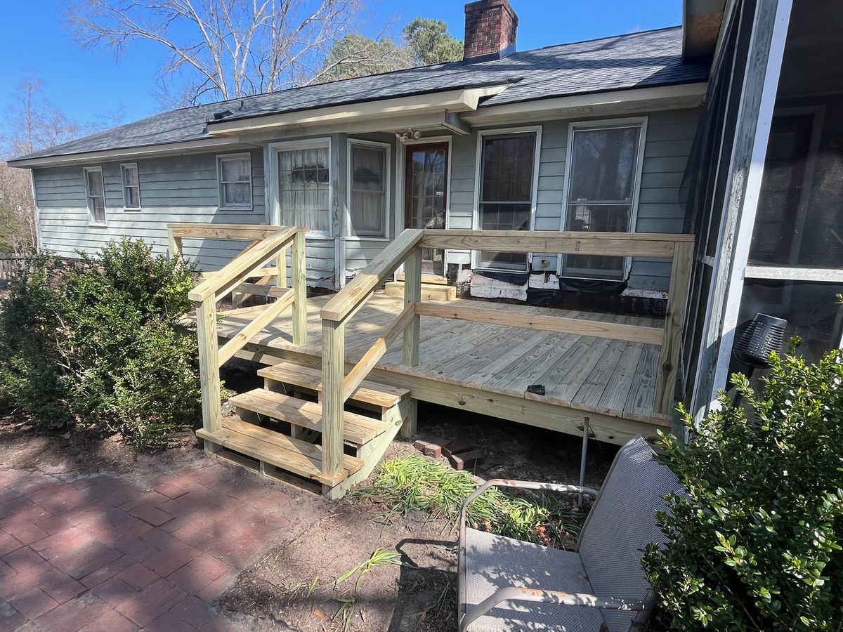 Carpentry for Veteran Home Solutions in Summerville, SC