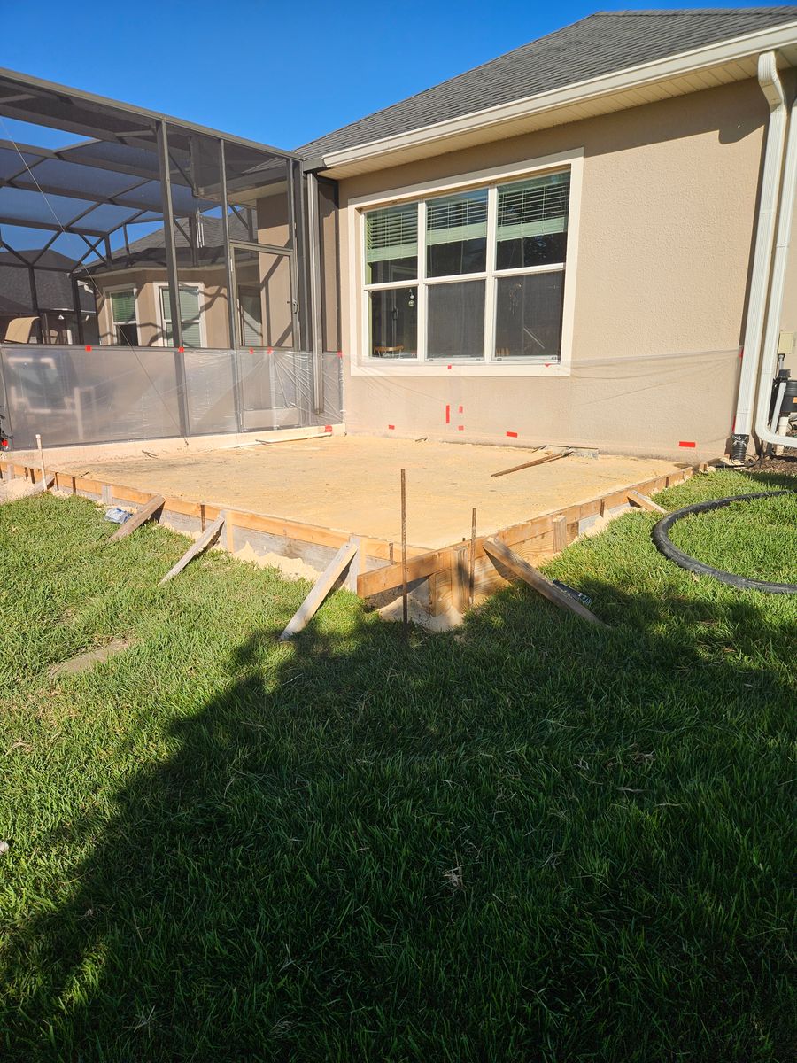 Patio Design & Installation for Clark Masonry in Lake County, FL